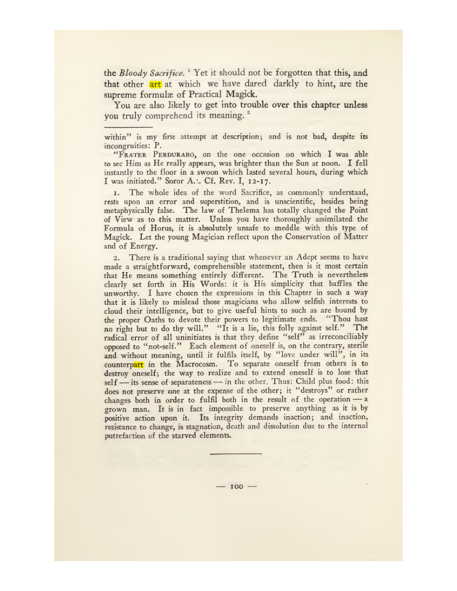 Original scan of Magick in Theory and Practice (Section 1), PDF page 136