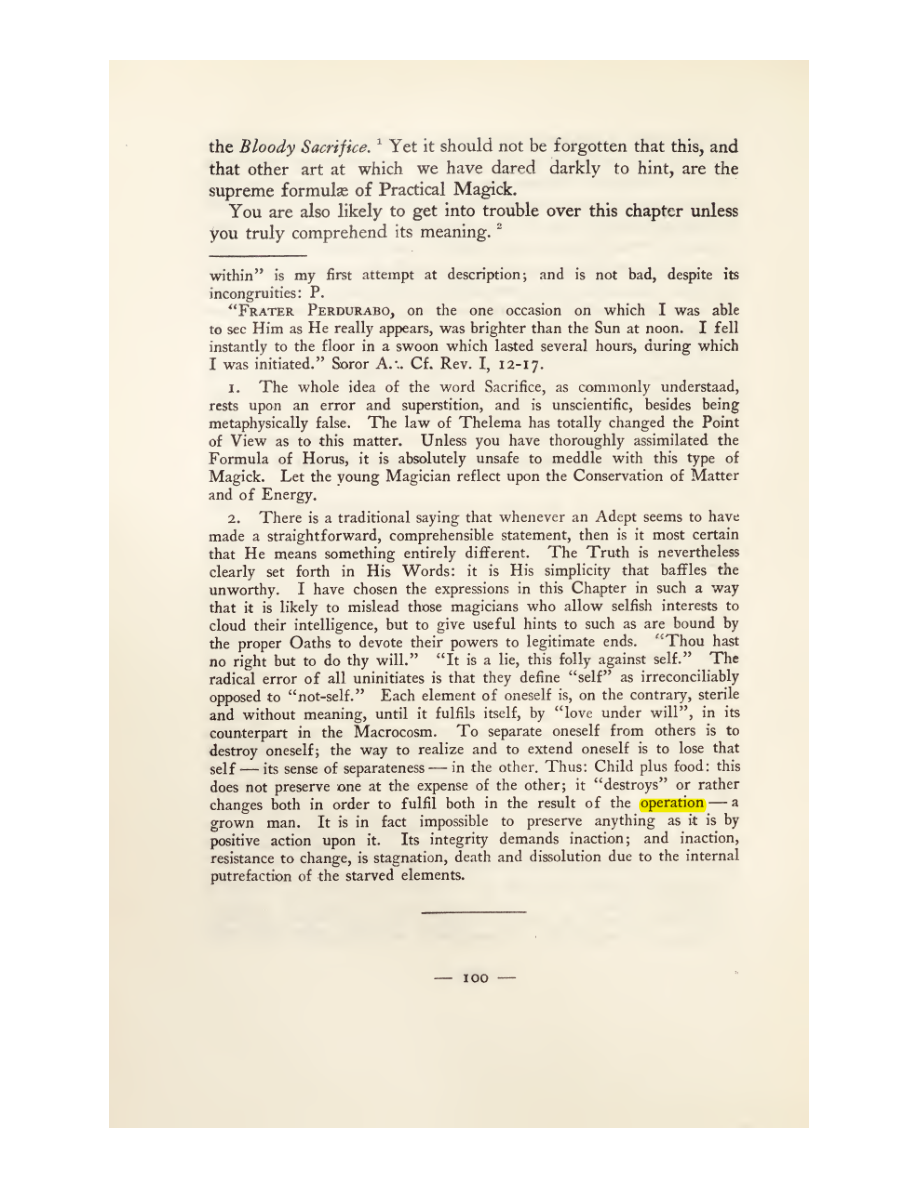 Original scan of Magick in Theory and Practice (Section 1), PDF page 136
