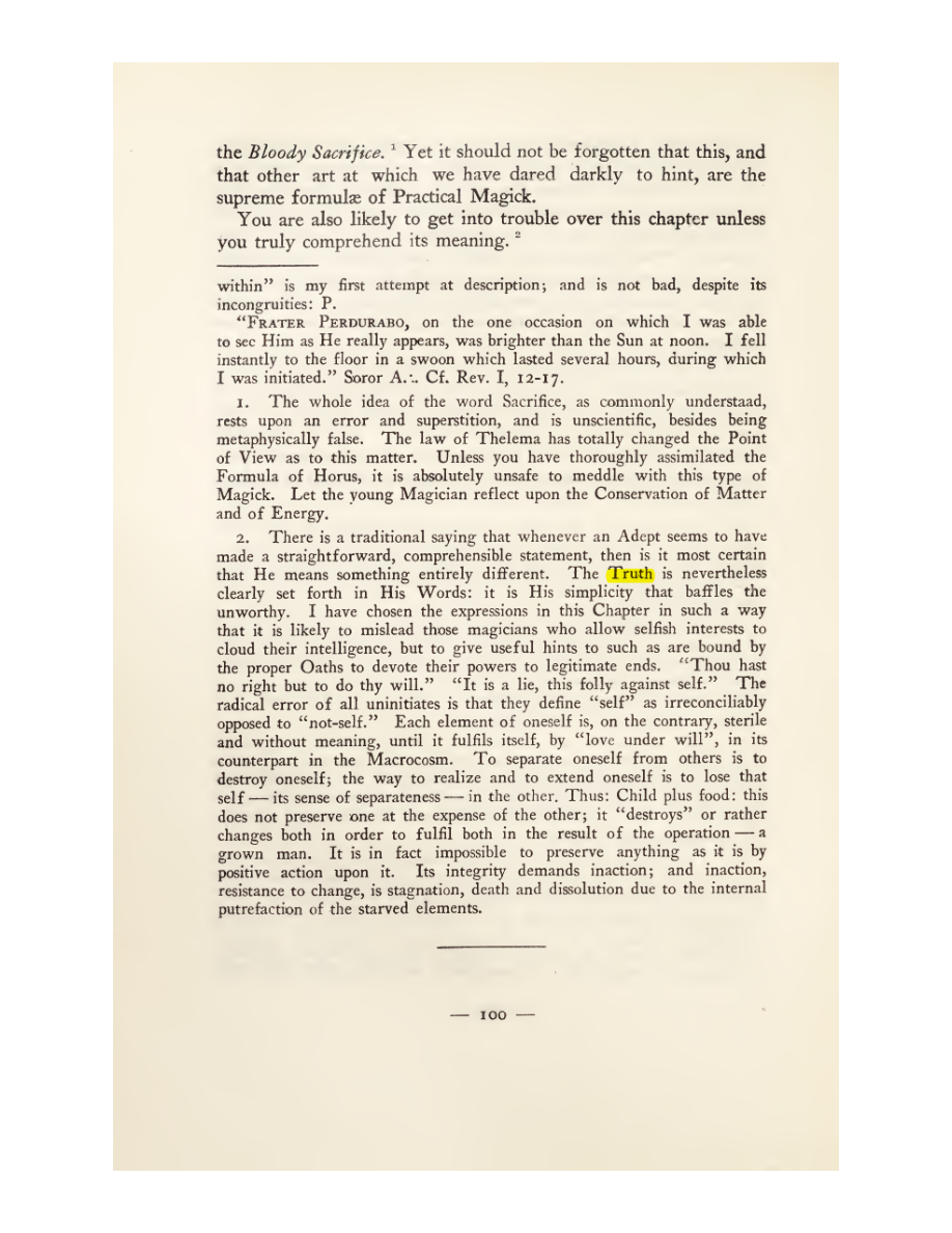 Original scan of Magick in Theory and Practice (Section 1), PDF page 136