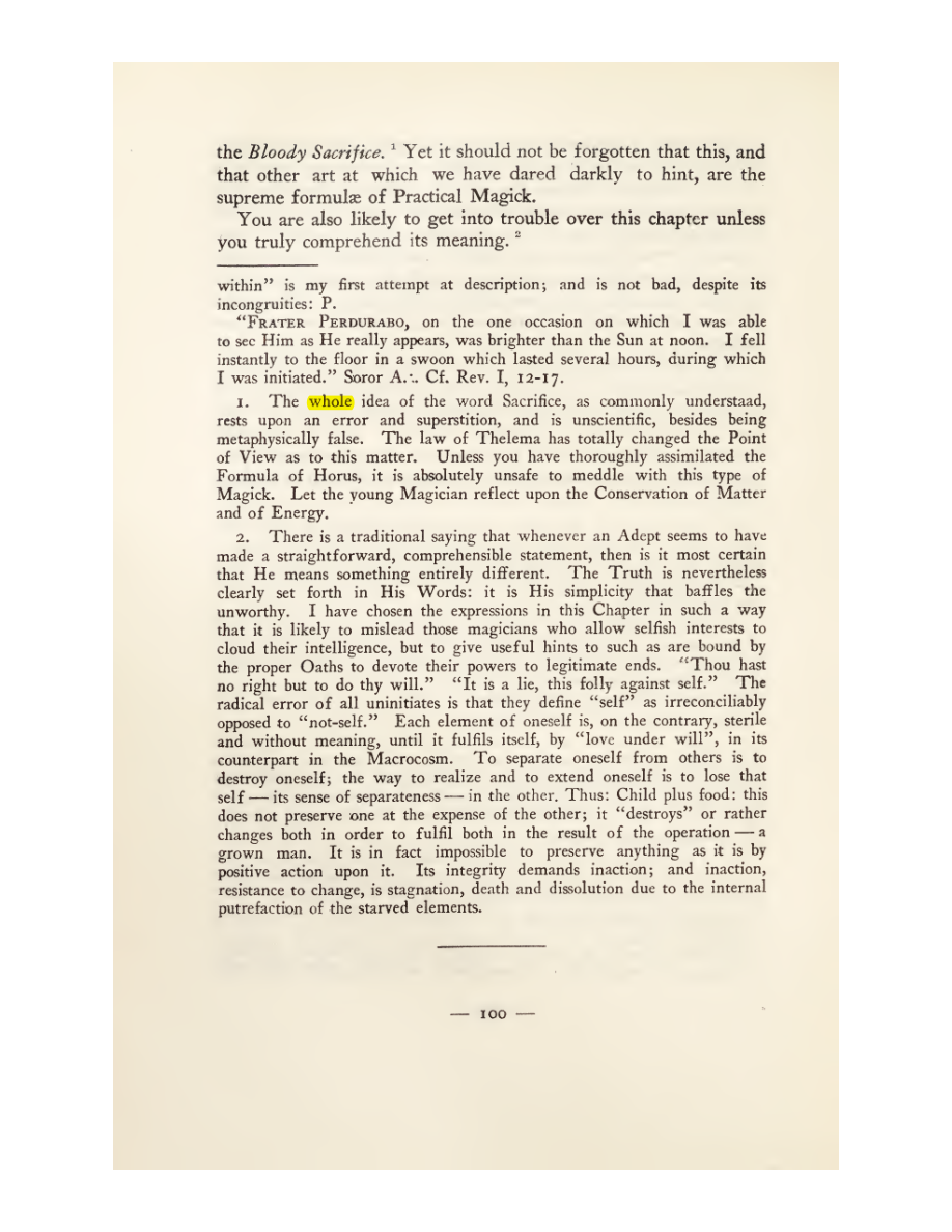 Original scan of Magick in Theory and Practice (Section 1), PDF page 136