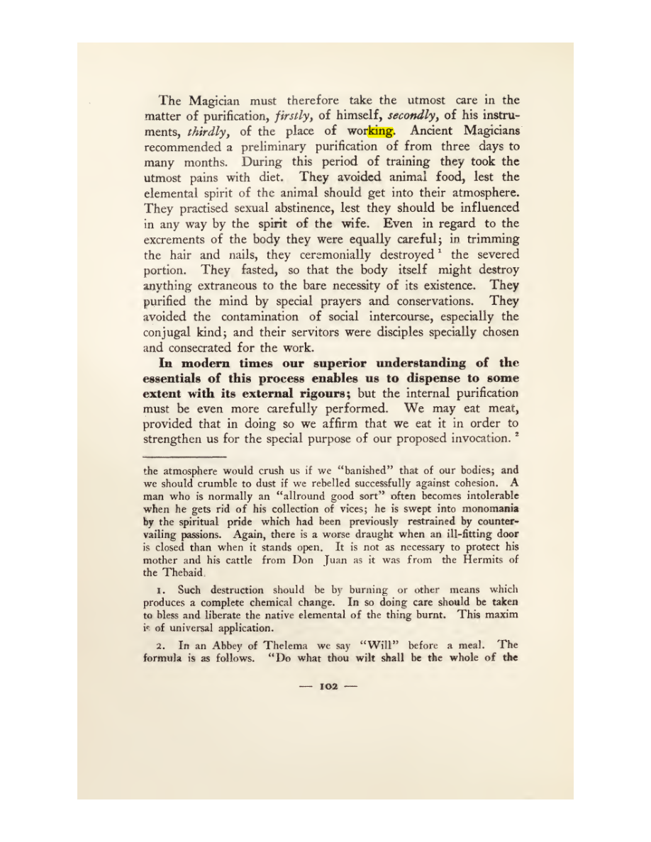 Original scan of Magick in Theory and Practice (Section 1), PDF page 138