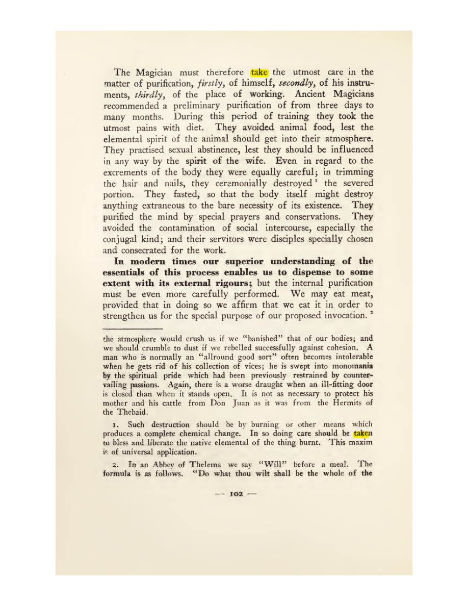 Original scan of Magick in Theory and Practice (Section 1), PDF page 138