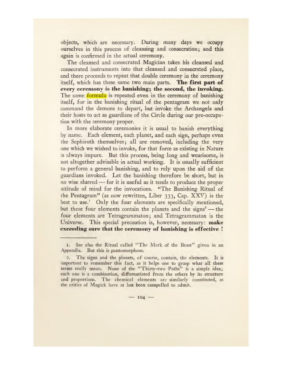 Original scan of Magick in Theory and Practice (Section 1), PDF page 140