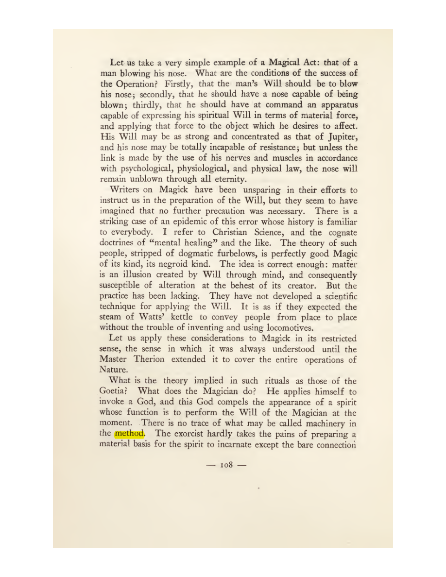 Original scan of Magick in Theory and Practice (Section 1), PDF page 144