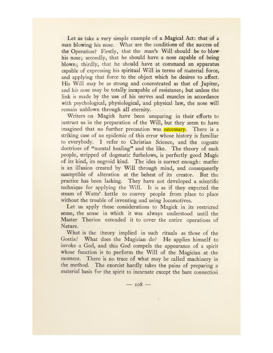 Original scan of Magick in Theory and Practice (Section 1), PDF page 144