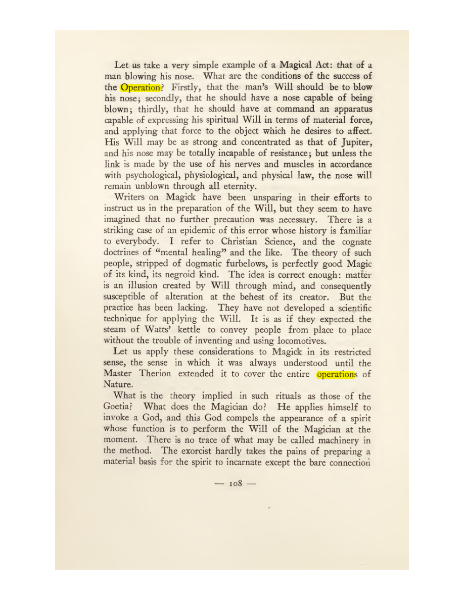 Original scan of Magick in Theory and Practice (Section 1), PDF page 144