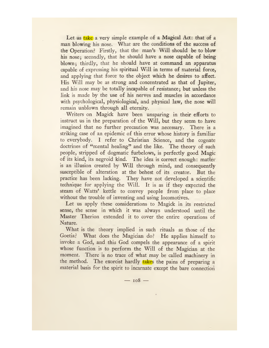 Original scan of Magick in Theory and Practice (Section 1), PDF page 144