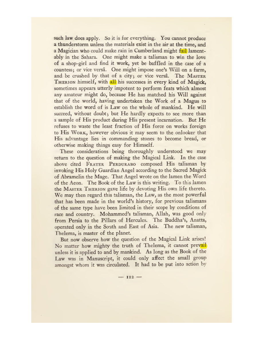 Original scan of Magick in Theory and Practice (Section 1), PDF page 148