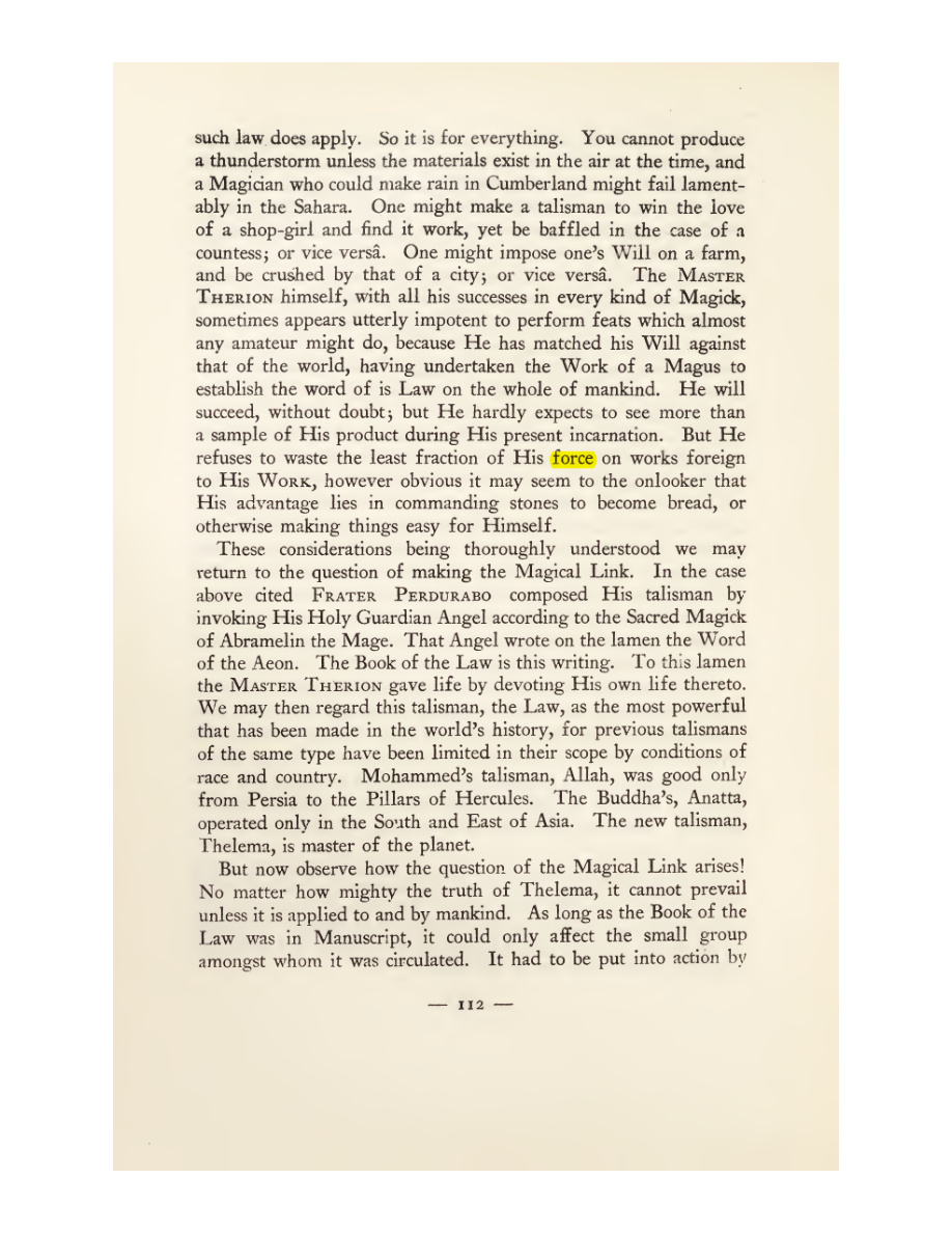 Original scan of Magick in Theory and Practice (Section 1), PDF page 148