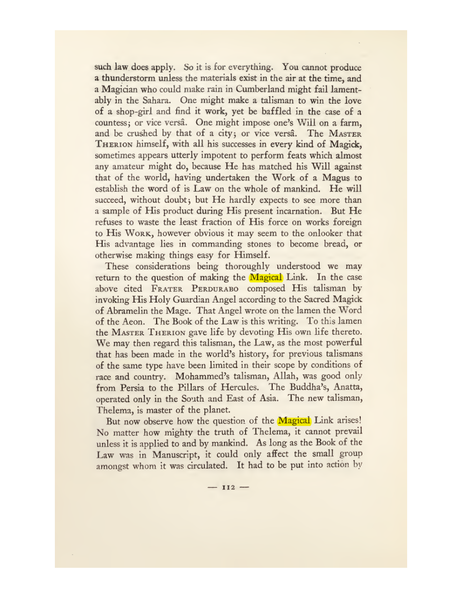 Original scan of Magick in Theory and Practice (Section 1), PDF page 148