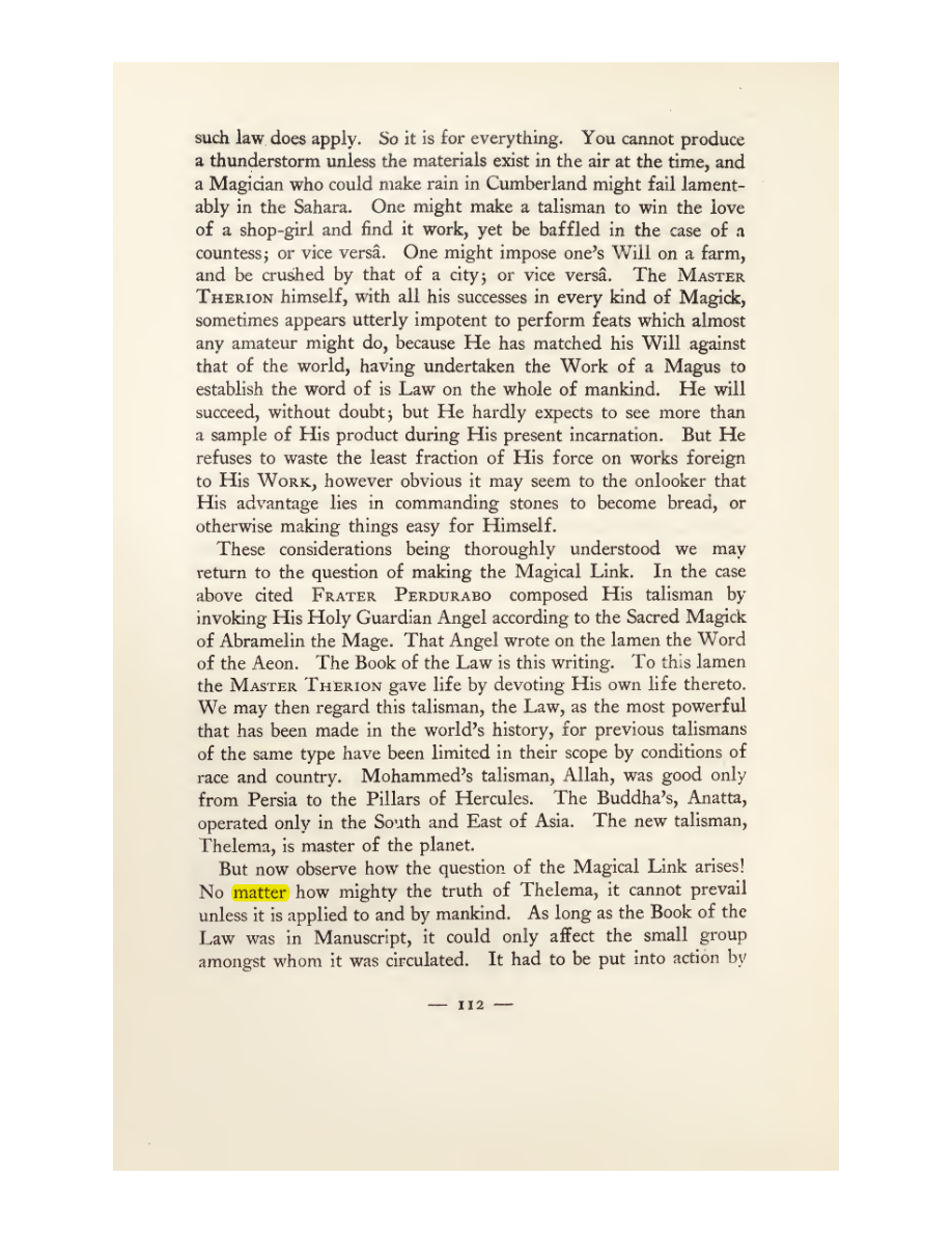 Original scan of Magick in Theory and Practice (Section 1), PDF page 148