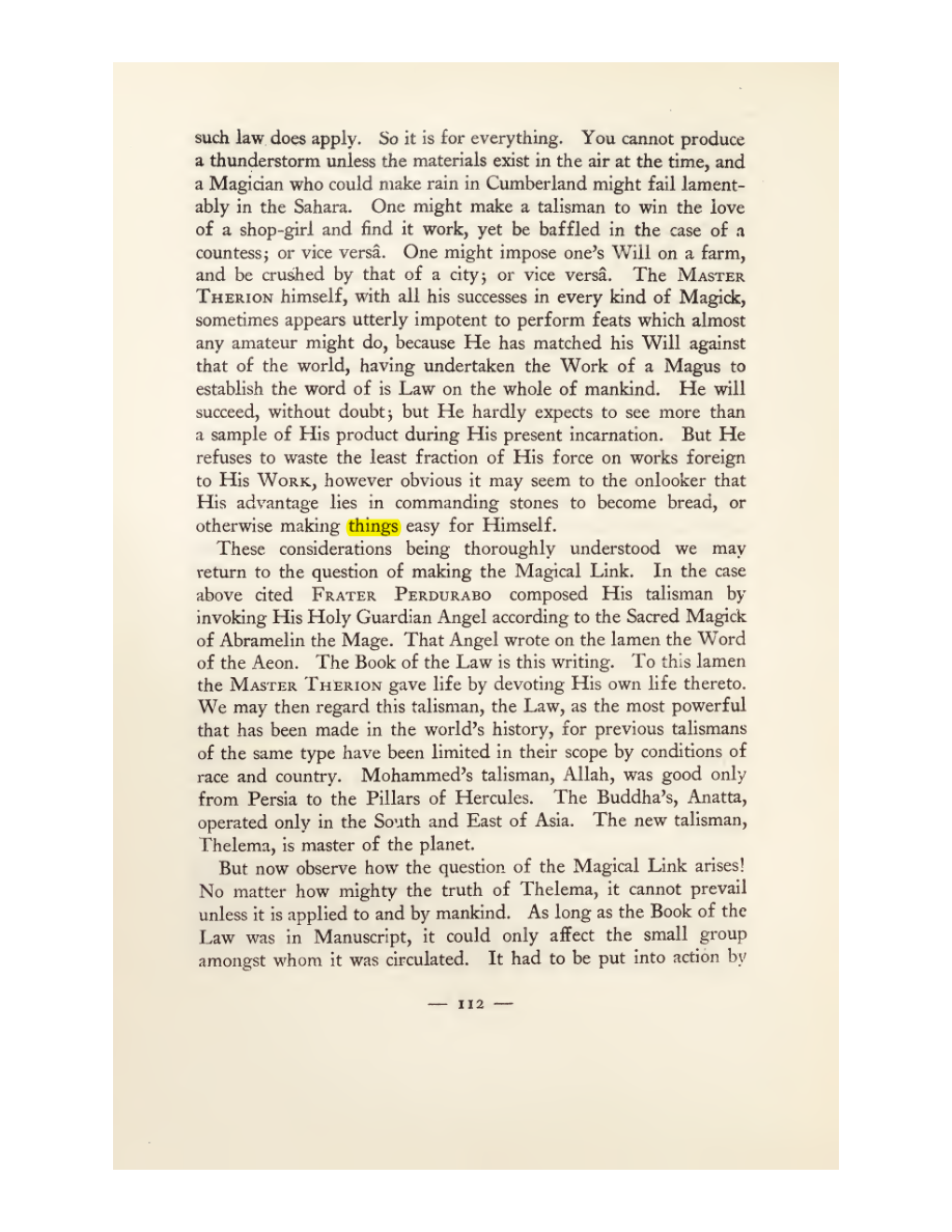 Original scan of Magick in Theory and Practice (Section 1), PDF page 148