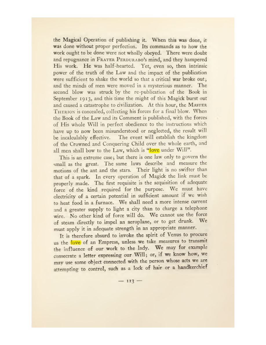 Original scan of Magick in Theory and Practice (Section 1), PDF page 149