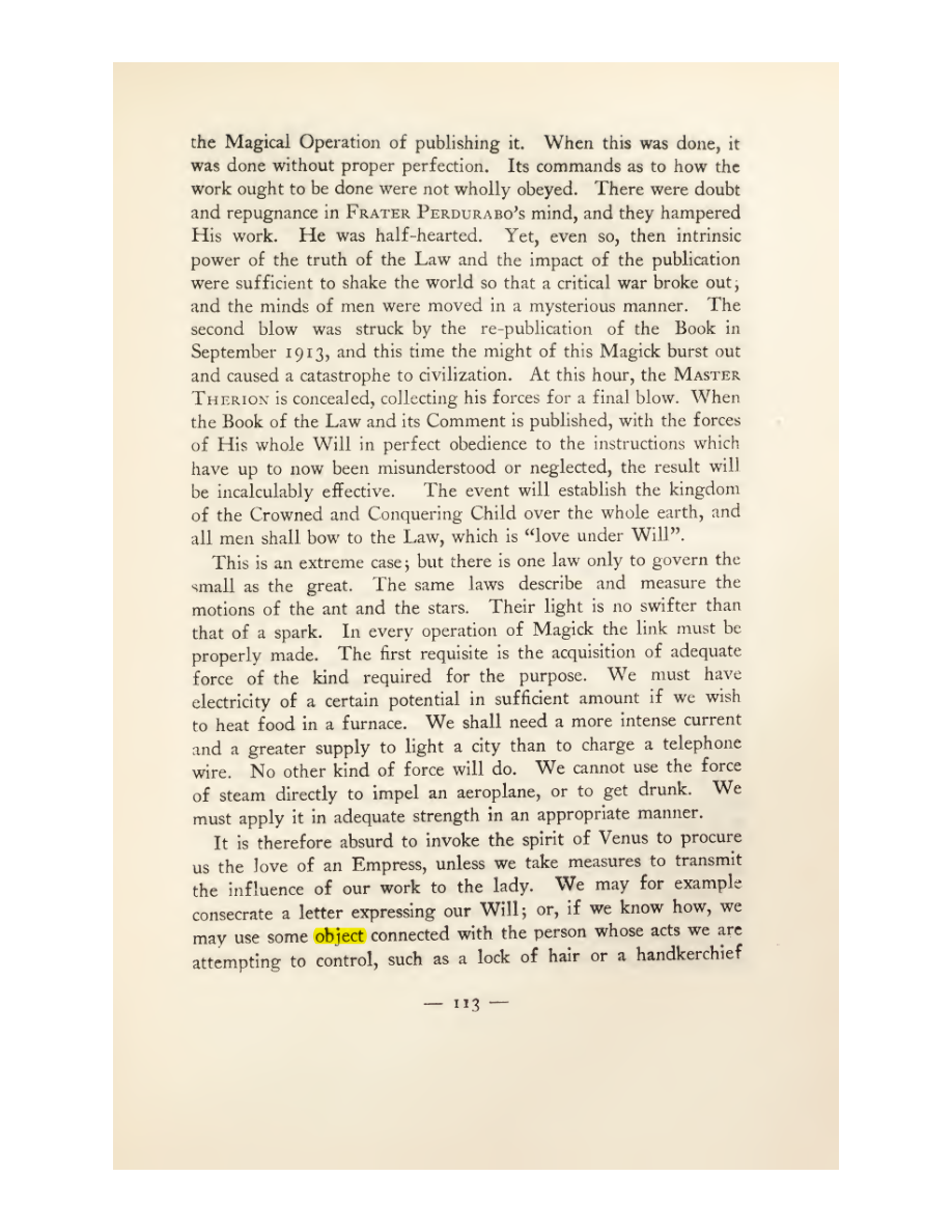 Original scan of Magick in Theory and Practice (Section 1), PDF page 149