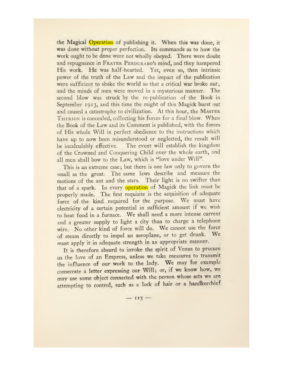 Original scan of Magick in Theory and Practice (Section 1), PDF page 149