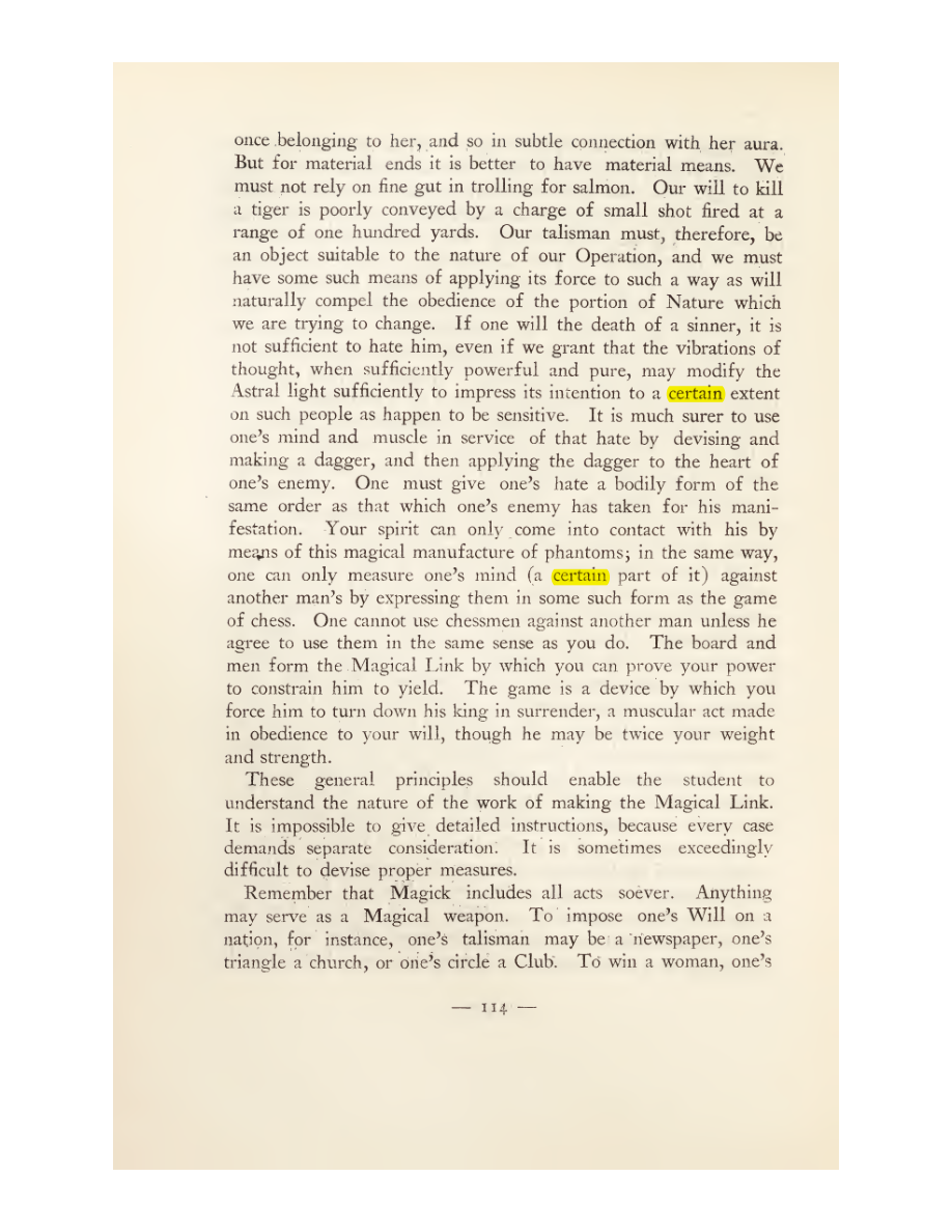 Original scan of Magick in Theory and Practice (Section 1), PDF page 150