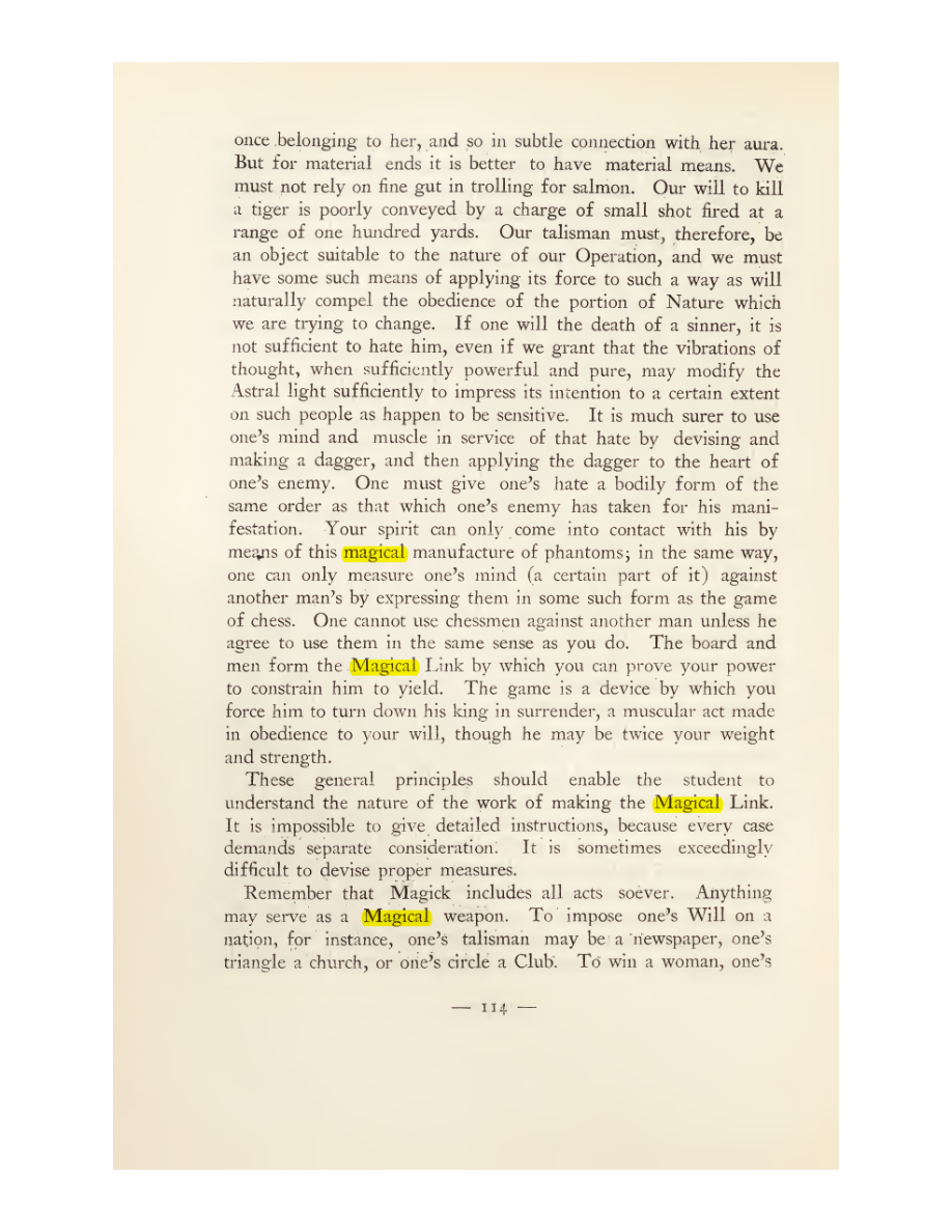 Original scan of Magick in Theory and Practice (Section 1), PDF page 150