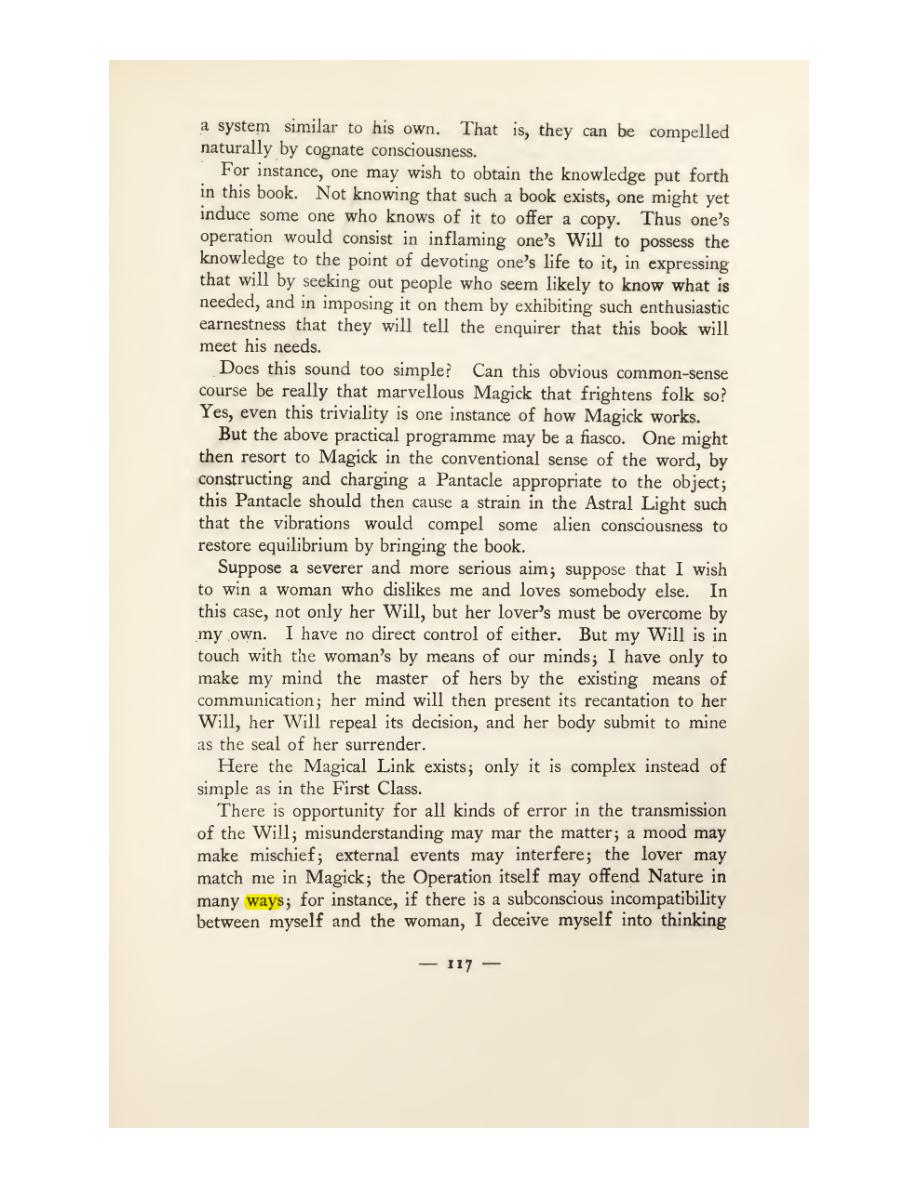 Original scan of Magick in Theory and Practice (Section 1), PDF page 153