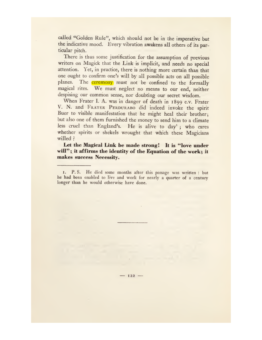 Original scan of Magick in Theory and Practice (Section 1), PDF page 158