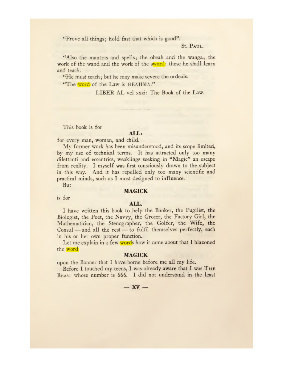 Original scan of Magick in Theory and Practice (Section 1), PDF page 17