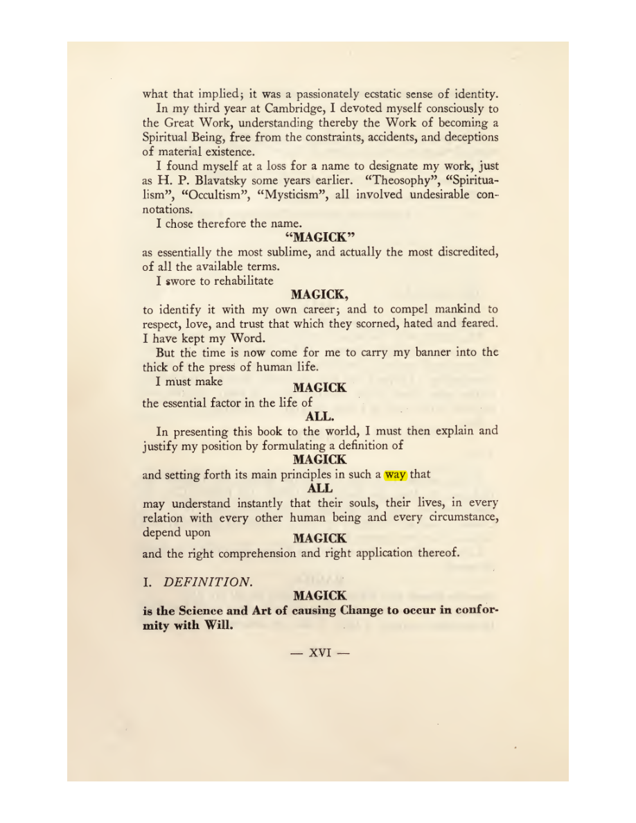 Original scan of Magick in Theory and Practice (Section 1), PDF page 18