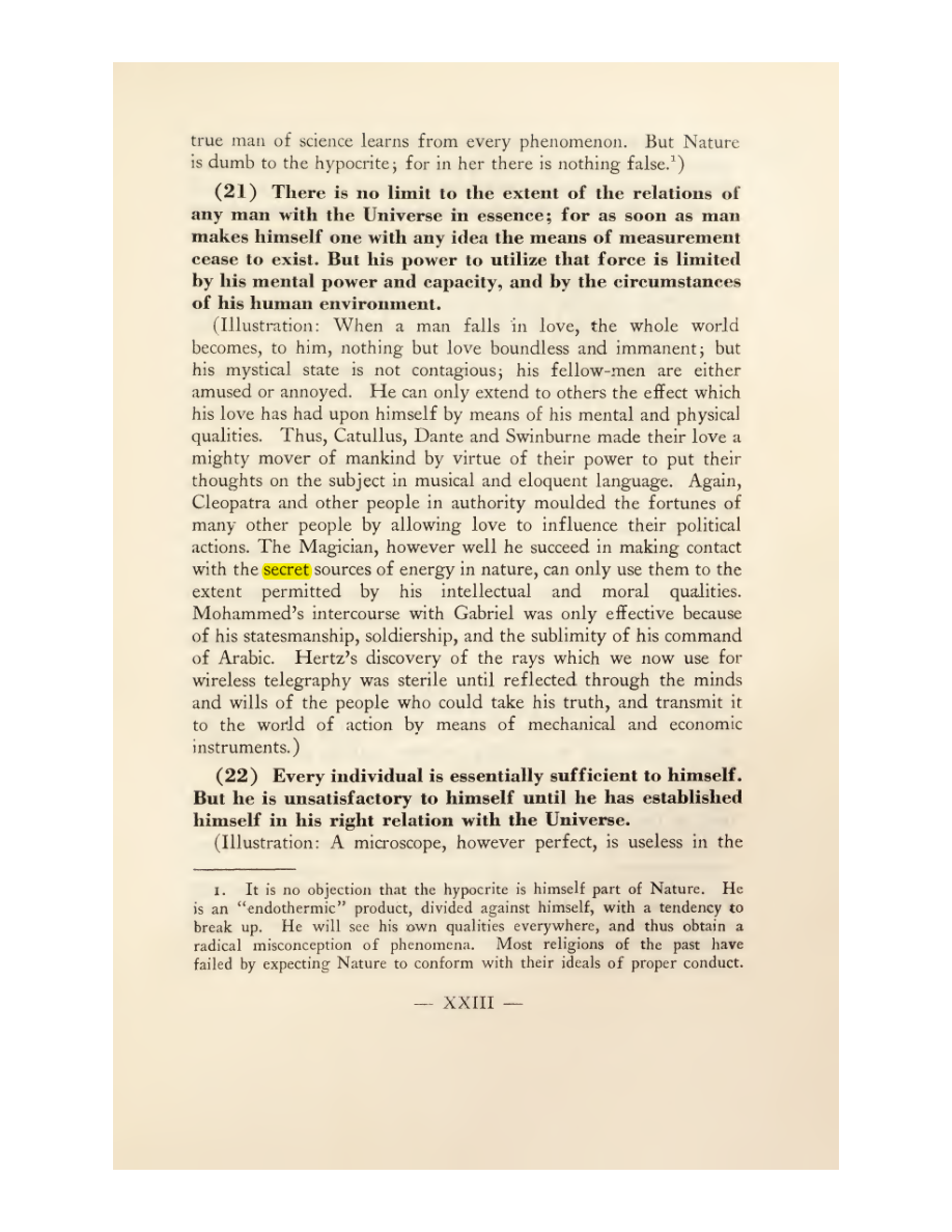 Original scan of Magick in Theory and Practice (Section 1), PDF page 25