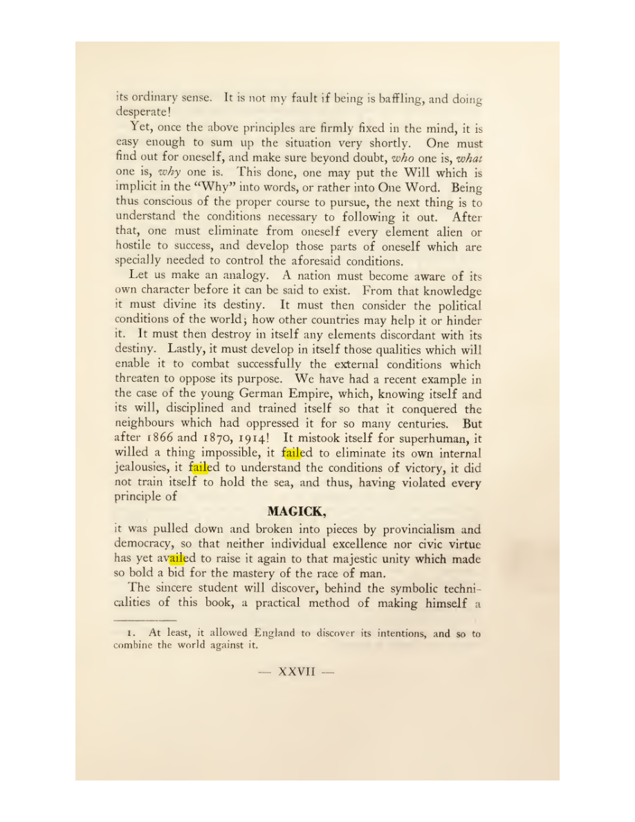 Original scan of Magick in Theory and Practice (Section 1), PDF page 29