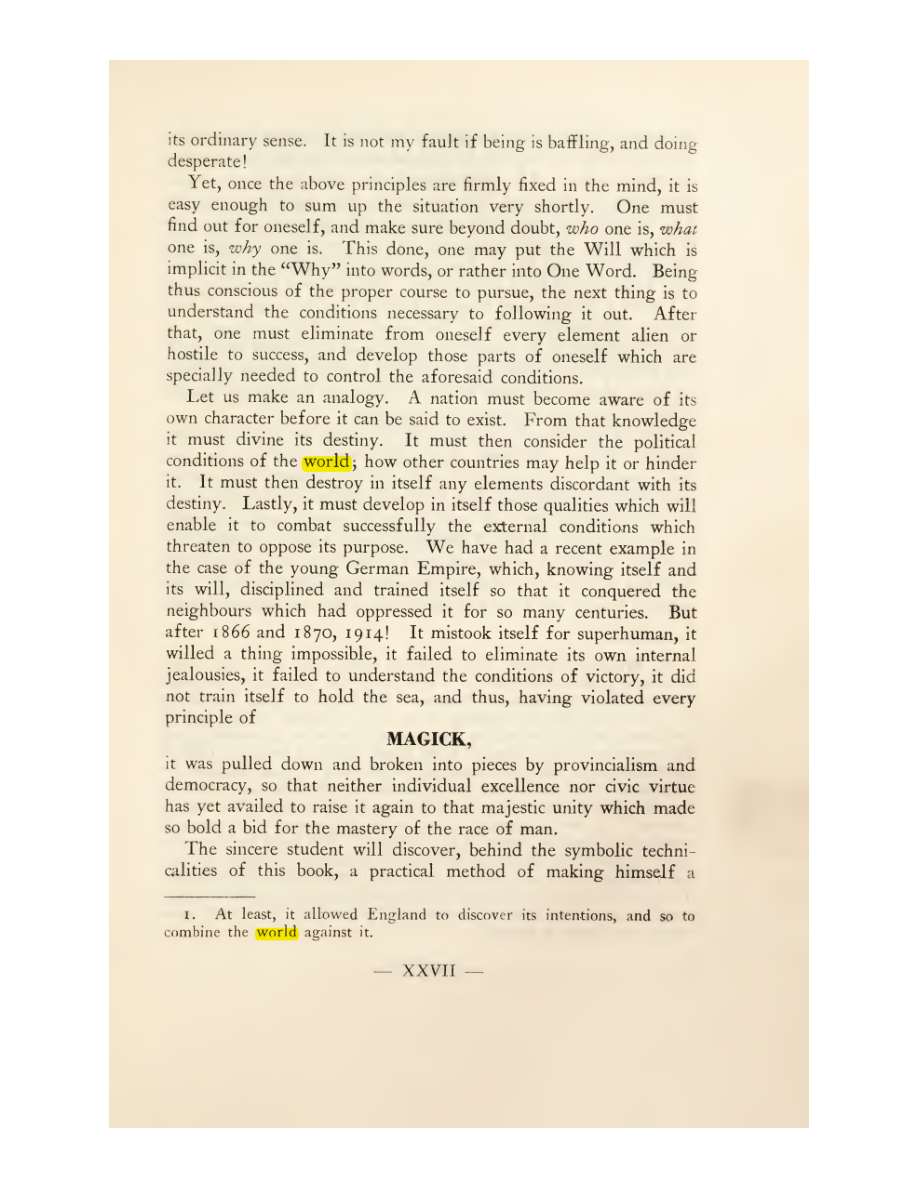 Original scan of Magick in Theory and Practice (Section 1), PDF page 29