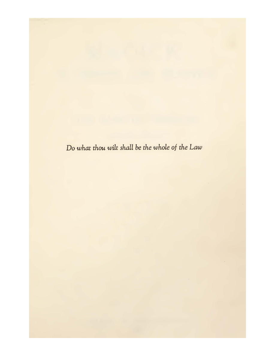 Original scan of Magick in Theory and Practice (Section 1), PDF page 3