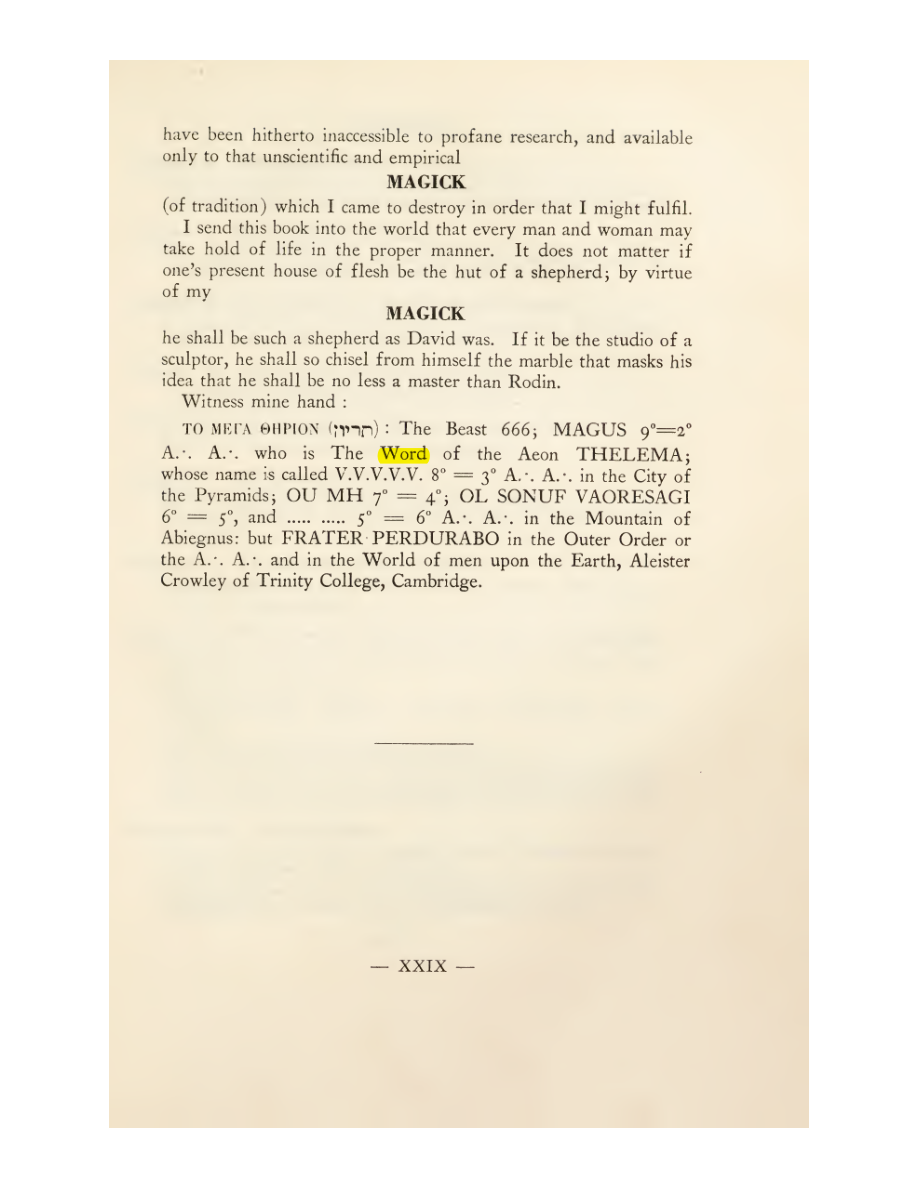 Original scan of Magick in Theory and Practice (Section 1), PDF page 31