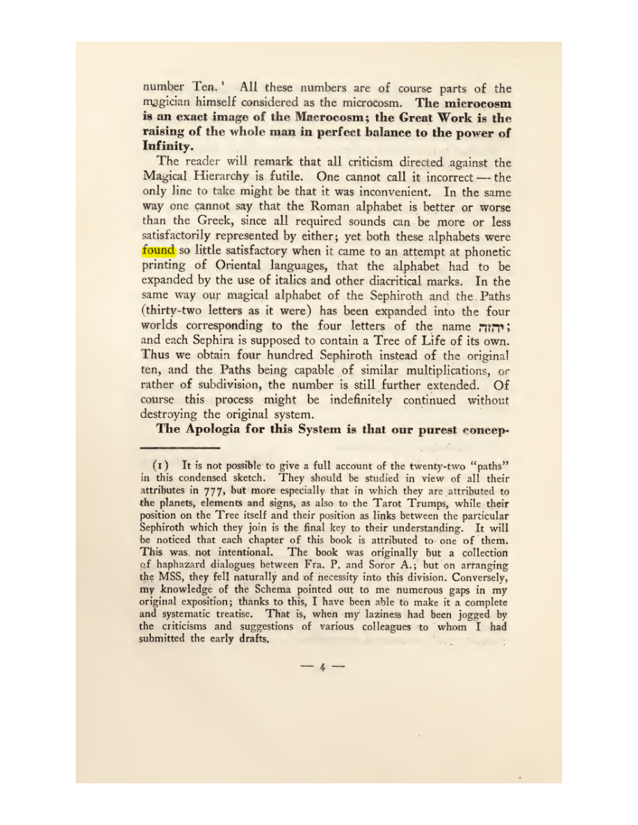 Original scan of Magick in Theory and Practice (Section 1), PDF page 40