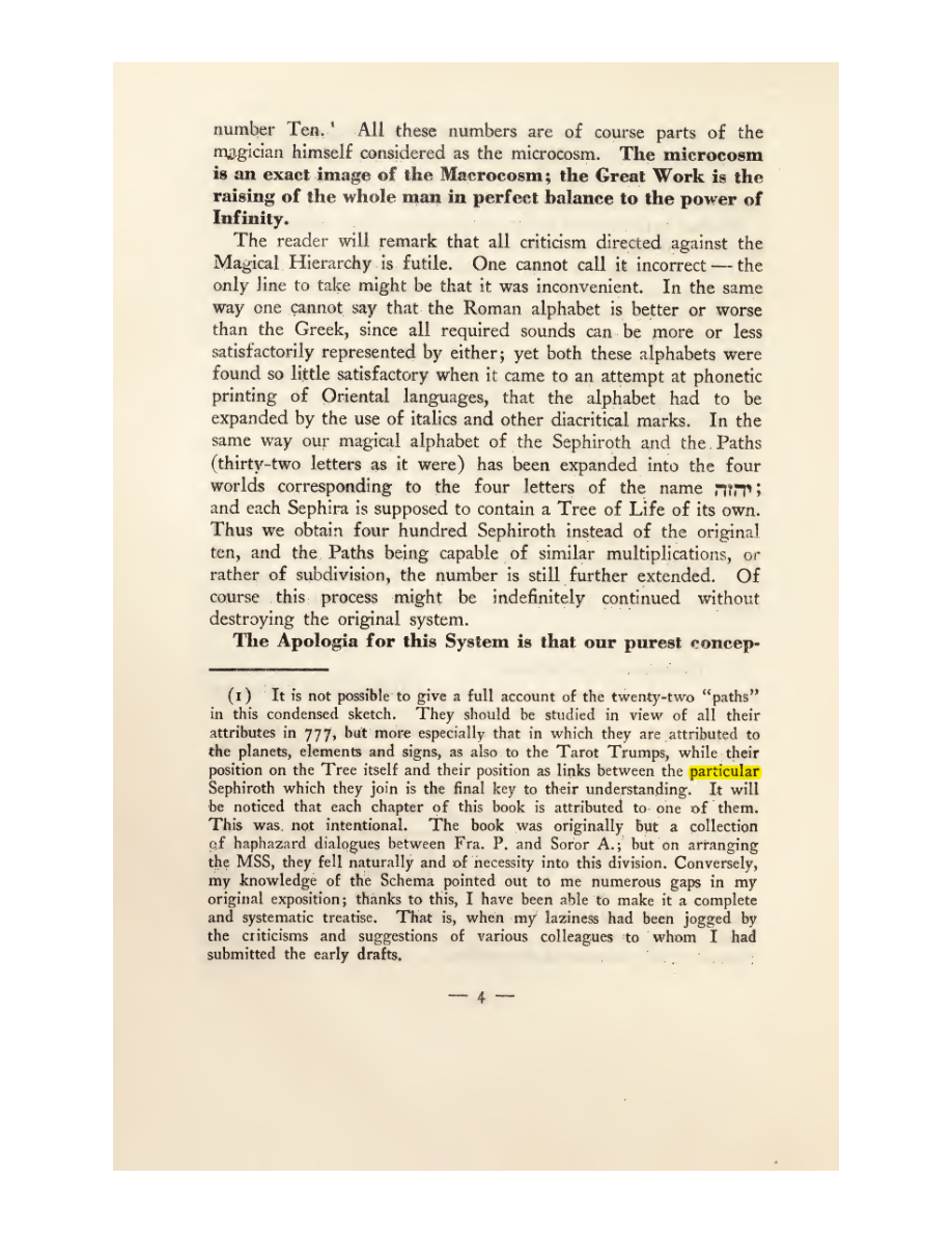 Original scan of Magick in Theory and Practice (Section 1), PDF page 40