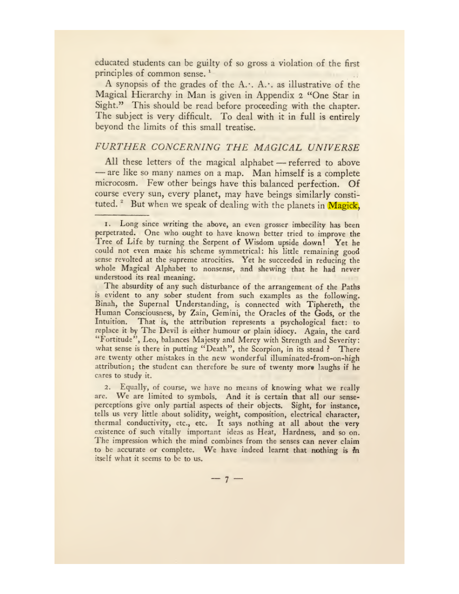 Original scan of Magick in Theory and Practice (Section 1), PDF page 43