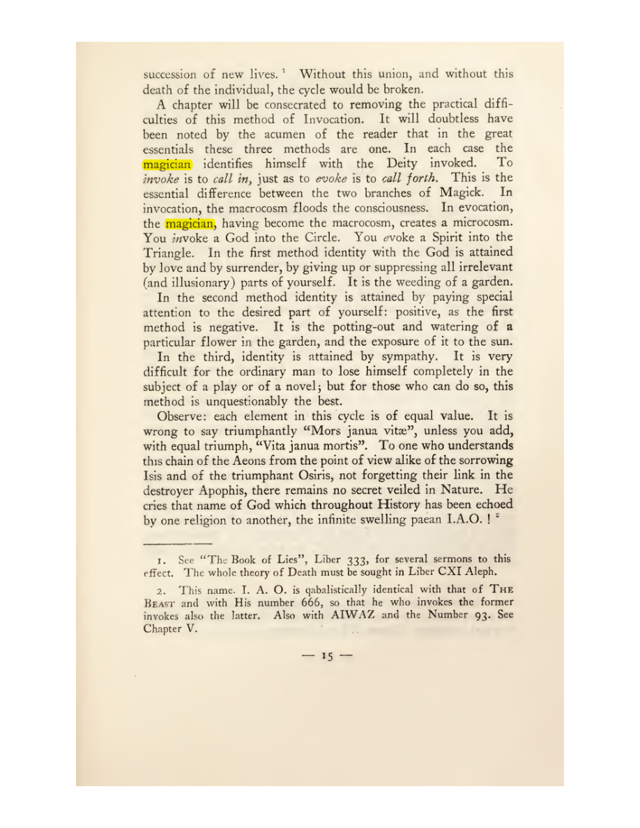 Original scan of Magick in Theory and Practice (Section 1), PDF page 51