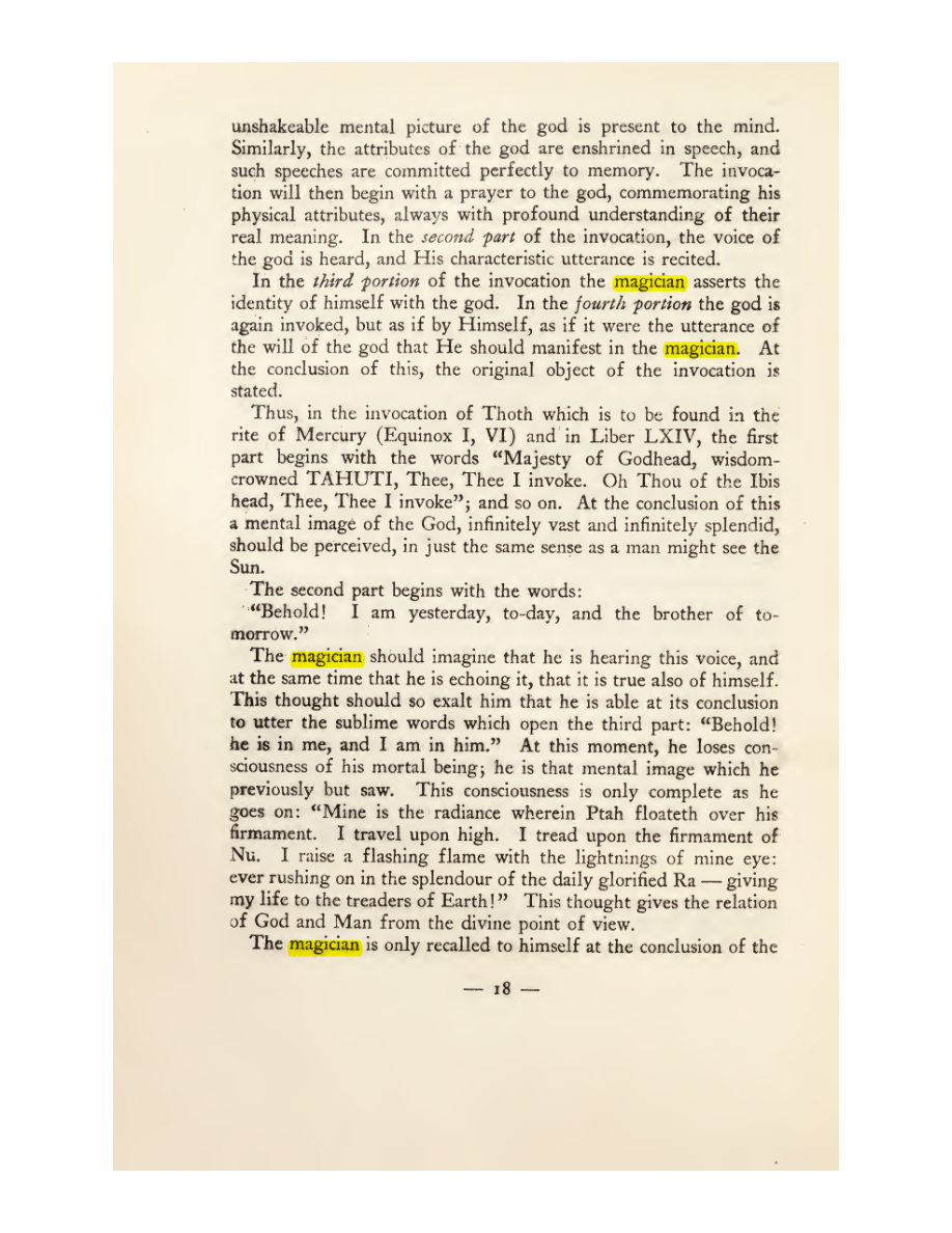 Original scan of Magick in Theory and Practice (Section 1), PDF page 54