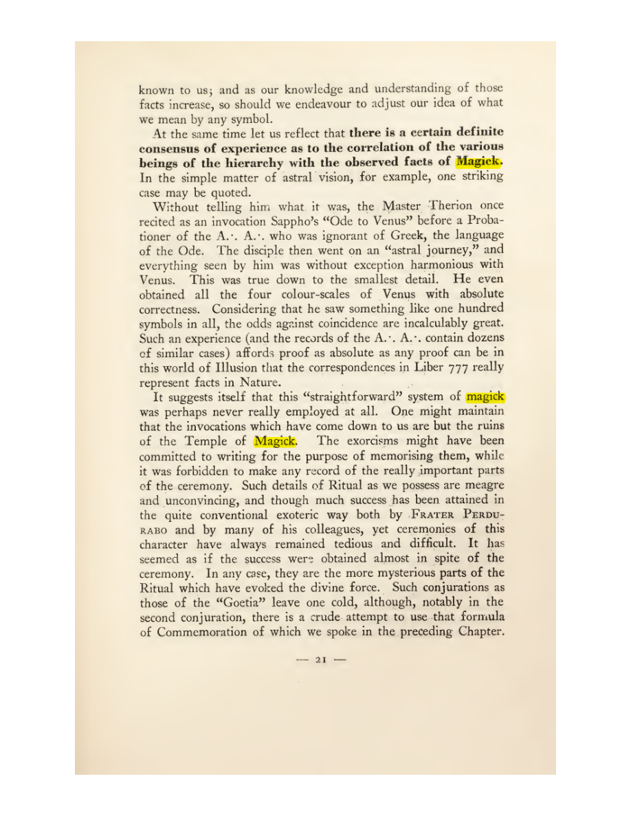 Original scan of Magick in Theory and Practice (Section 1), PDF page 57