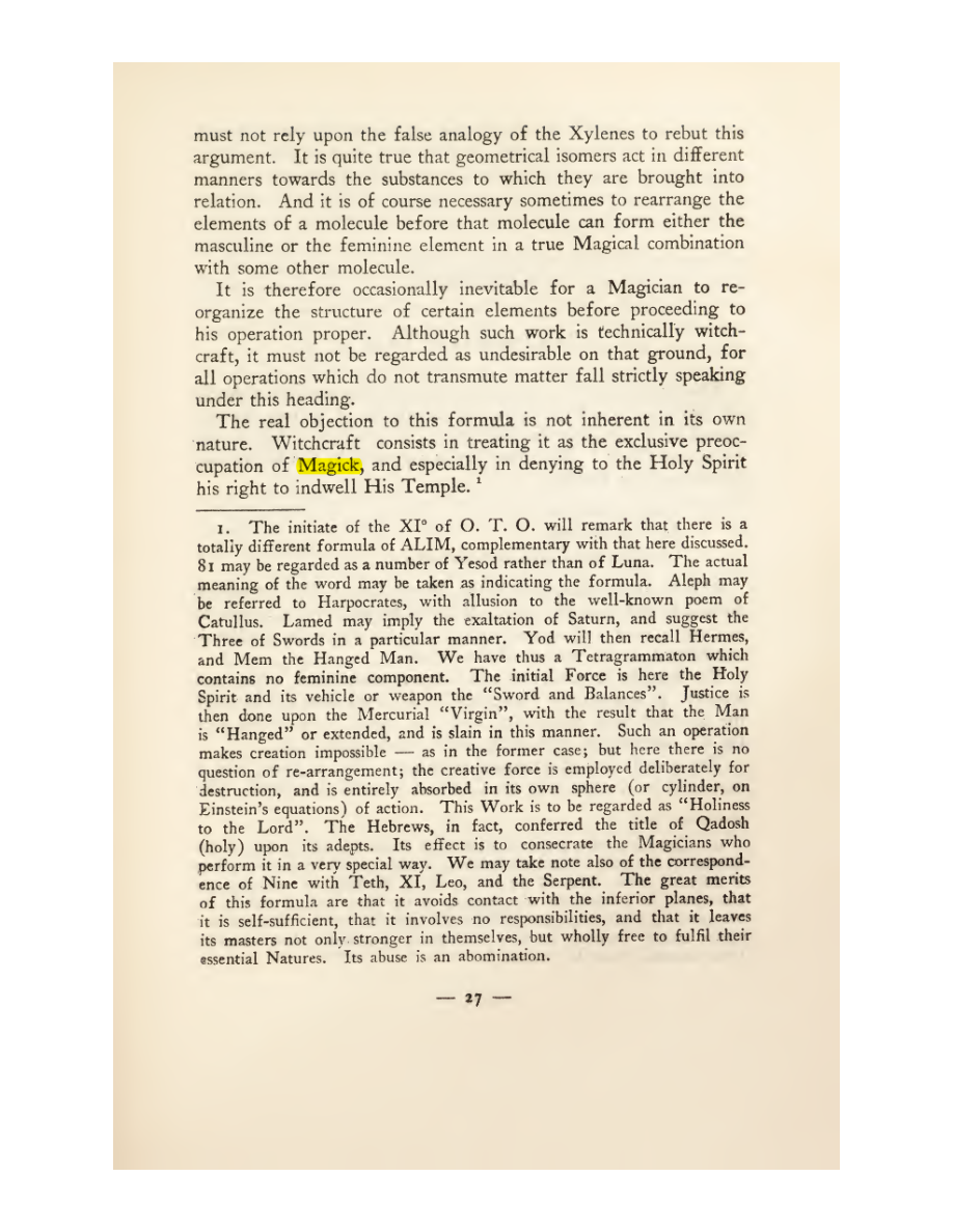 Original scan of Magick in Theory and Practice (Section 1), PDF page 63