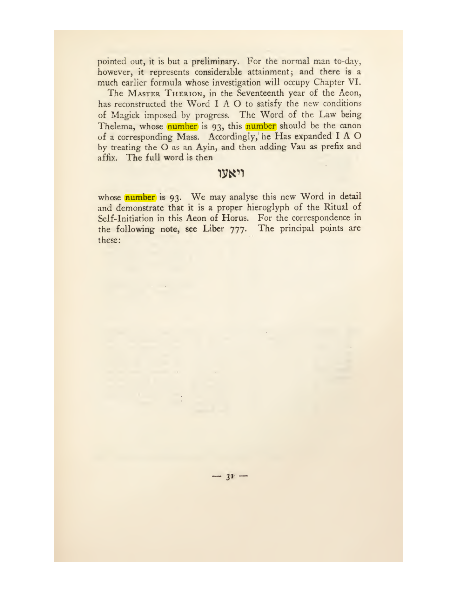 Original scan of Magick in Theory and Practice (Section 1), PDF page 67