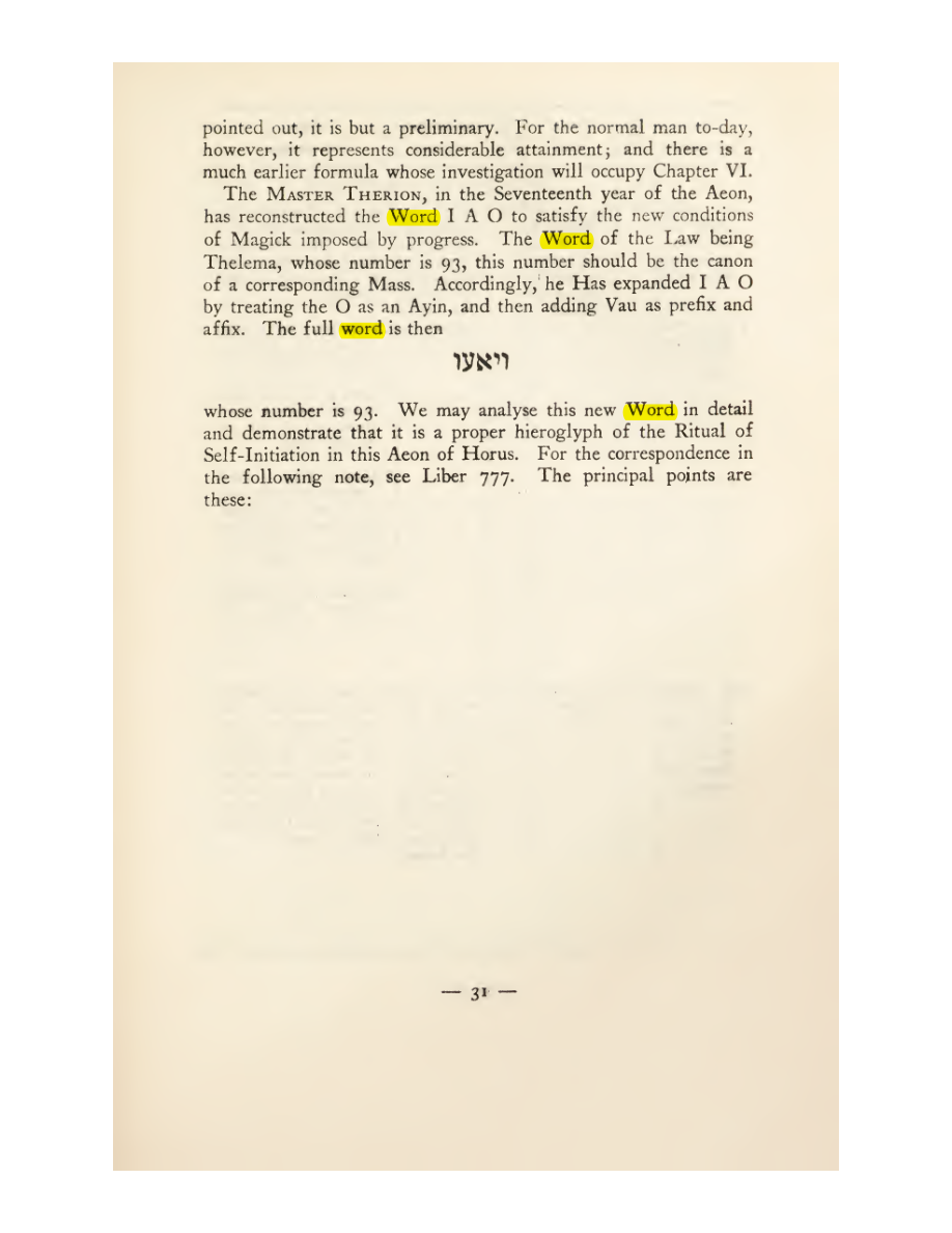 Original scan of Magick in Theory and Practice (Section 1), PDF page 67