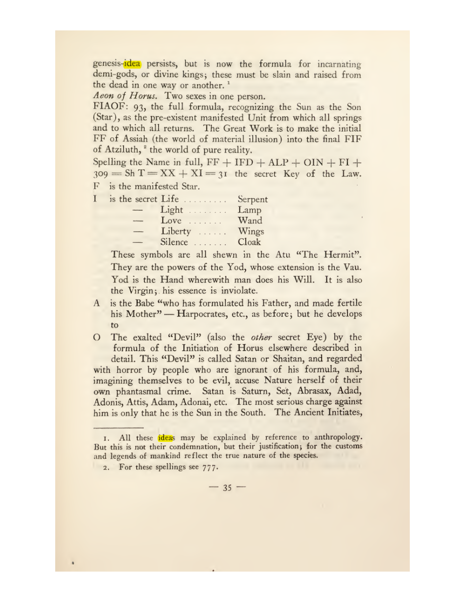 Original scan of Magick in Theory and Practice (Section 1), PDF page 71