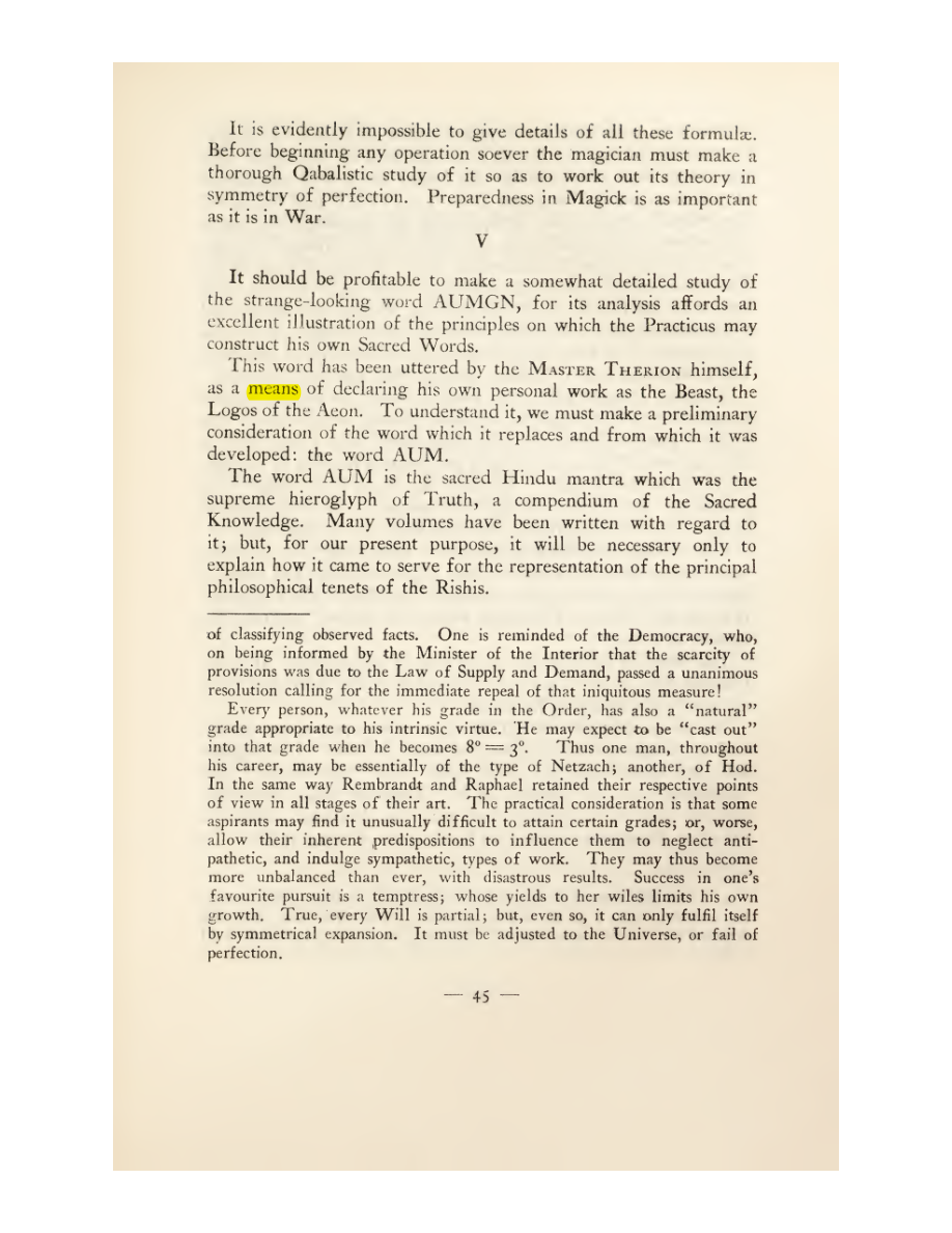 Original scan of Magick in Theory and Practice (Section 1), PDF page 81