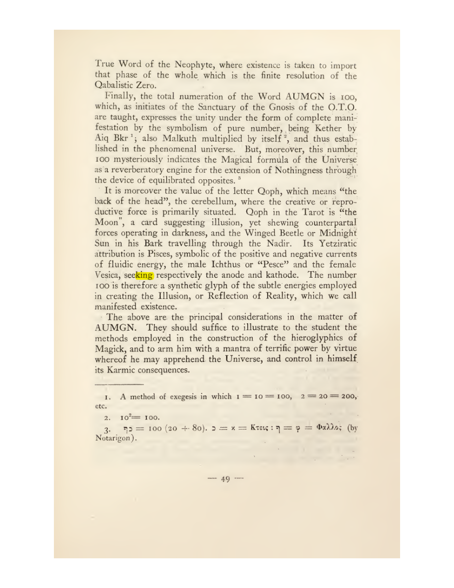 Original scan of Magick in Theory and Practice (Section 1), PDF page 85
