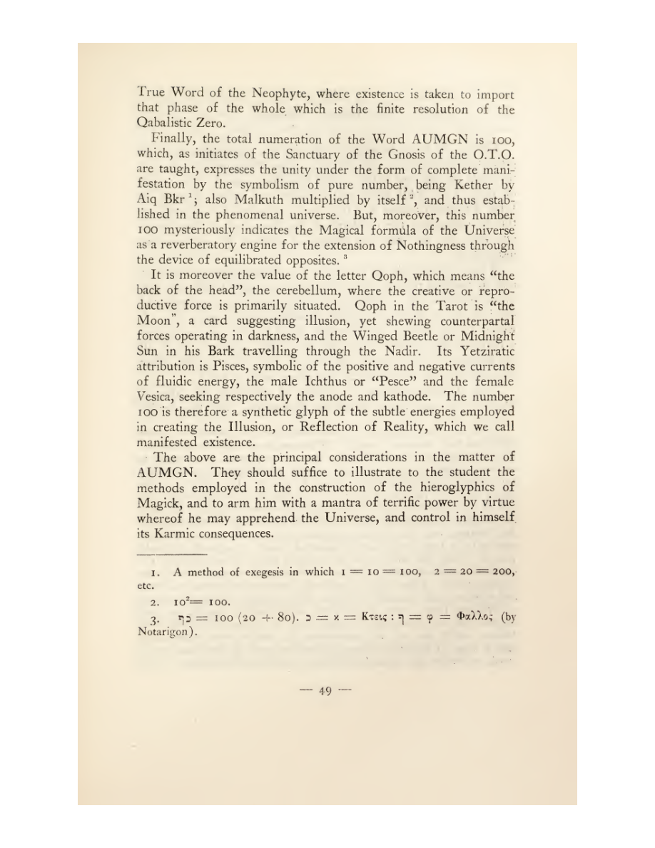 Original scan of Magick in Theory and Practice (Section 1), PDF page 85