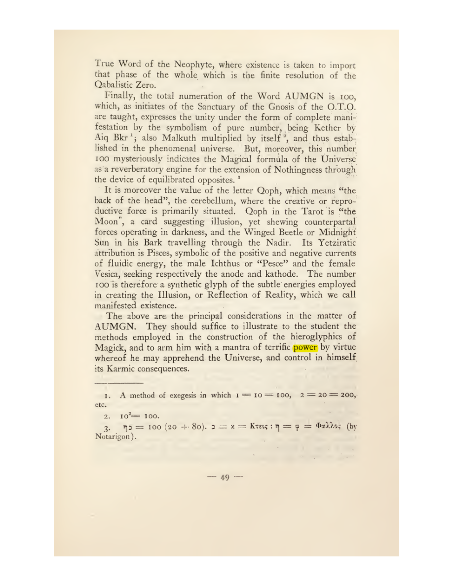 Original scan of Magick in Theory and Practice (Section 1), PDF page 85