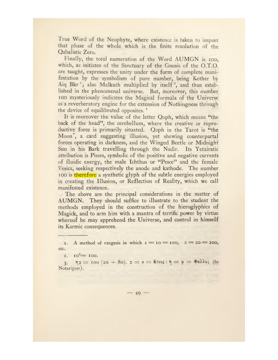 Original scan of Magick in Theory and Practice (Section 1), PDF page 85