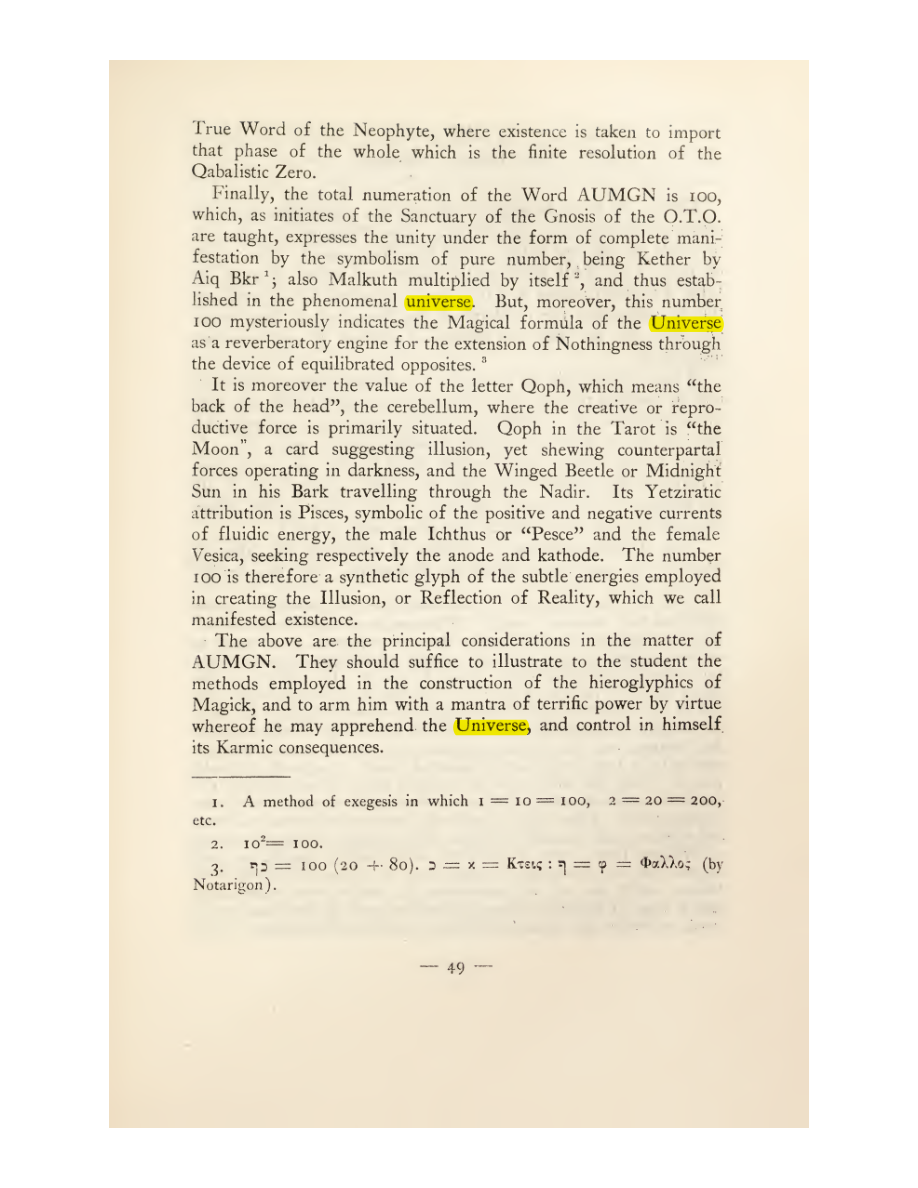 Original scan of Magick in Theory and Practice (Section 1), PDF page 85