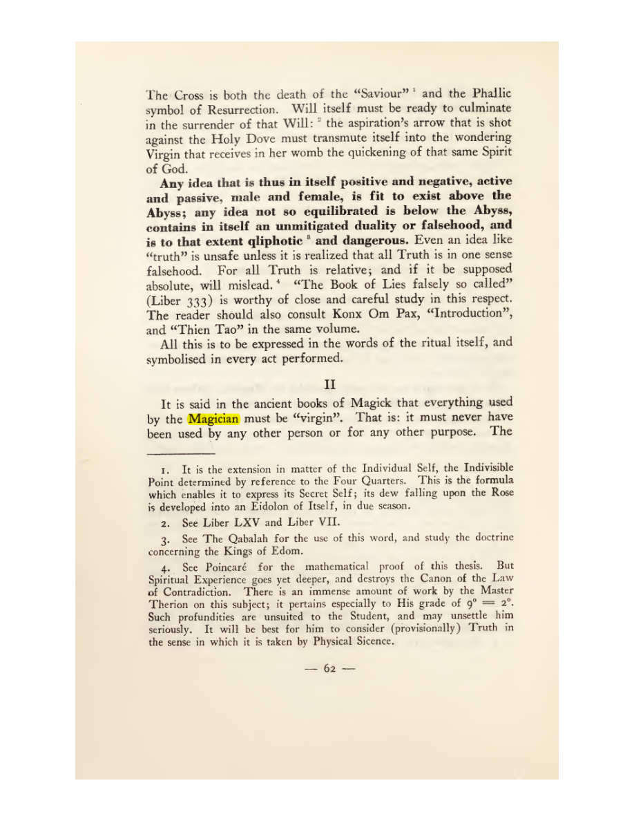 Original scan of Magick in Theory and Practice (Section 1), PDF page 98