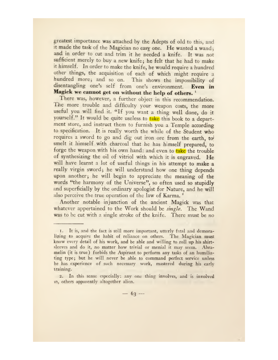 Original scan of Magick in Theory and Practice (Section 1), PDF page 99