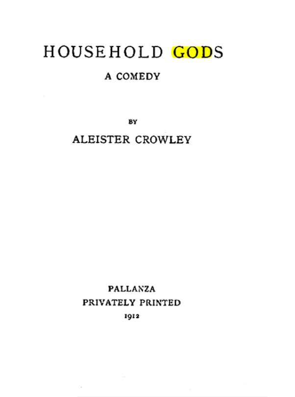 Original scan of Household Gods, PDF page 2