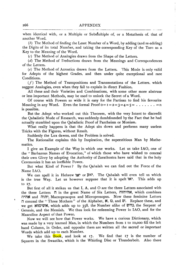 Original scan of Collected Works (Vol. I), PDF page 273